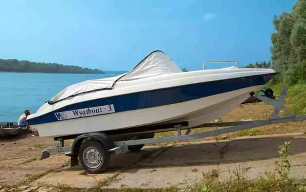 Стеклопластиковый катер Wyatboat-3 (c рундуками) в Миассе