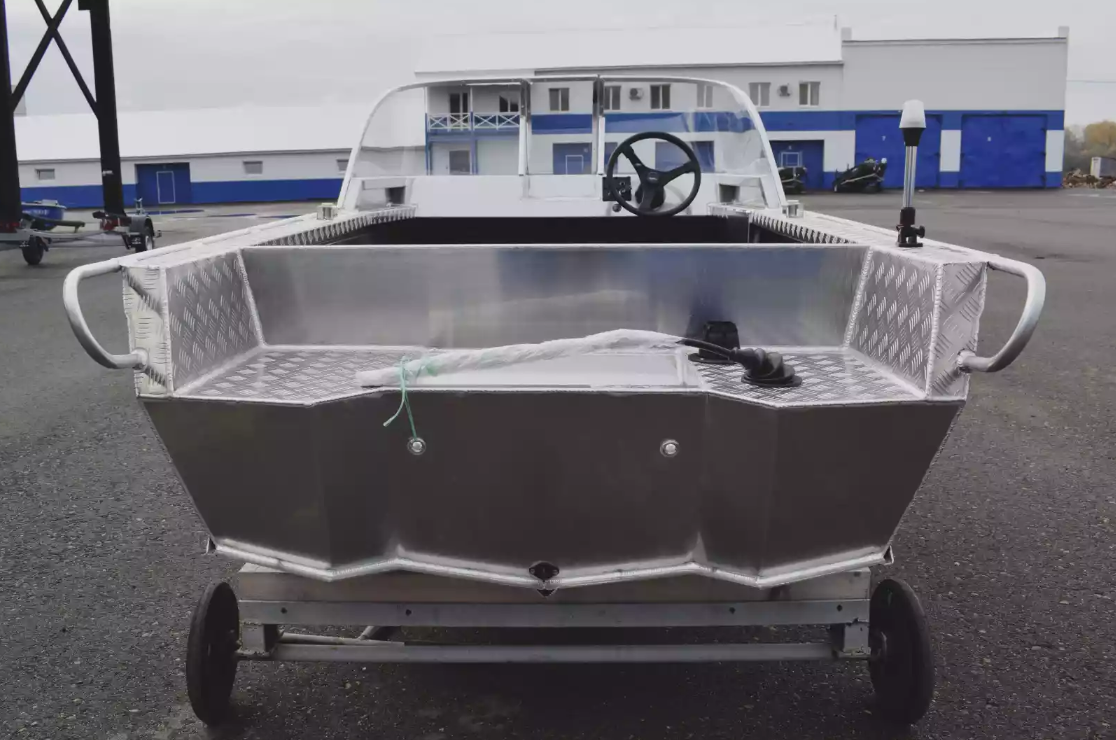 Алюминиевая лодка Wyatboat-390 Pro в Миассе