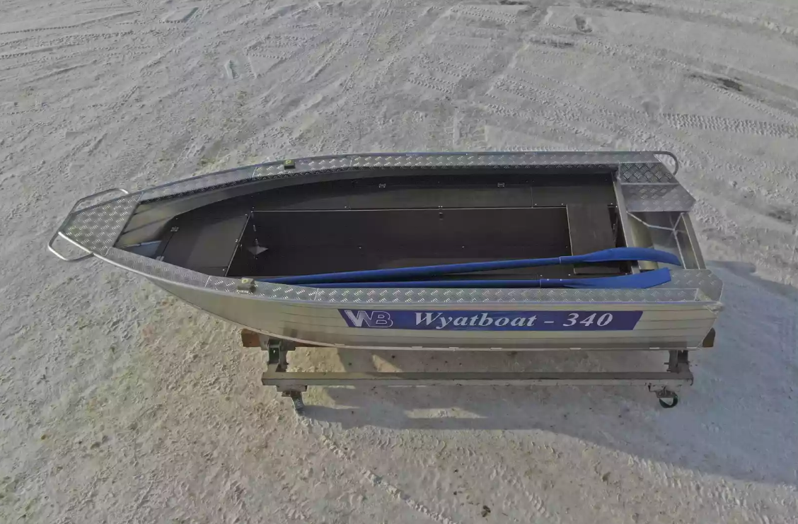 Алюминиевая лодка Wyatboat-340 РМ в Миассе