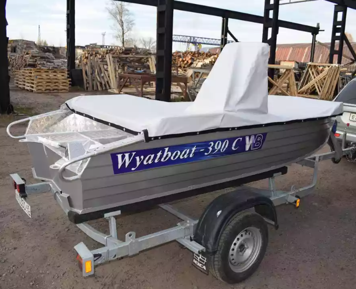 Алюминиевый катер Wyatboat-390 C в Миассе