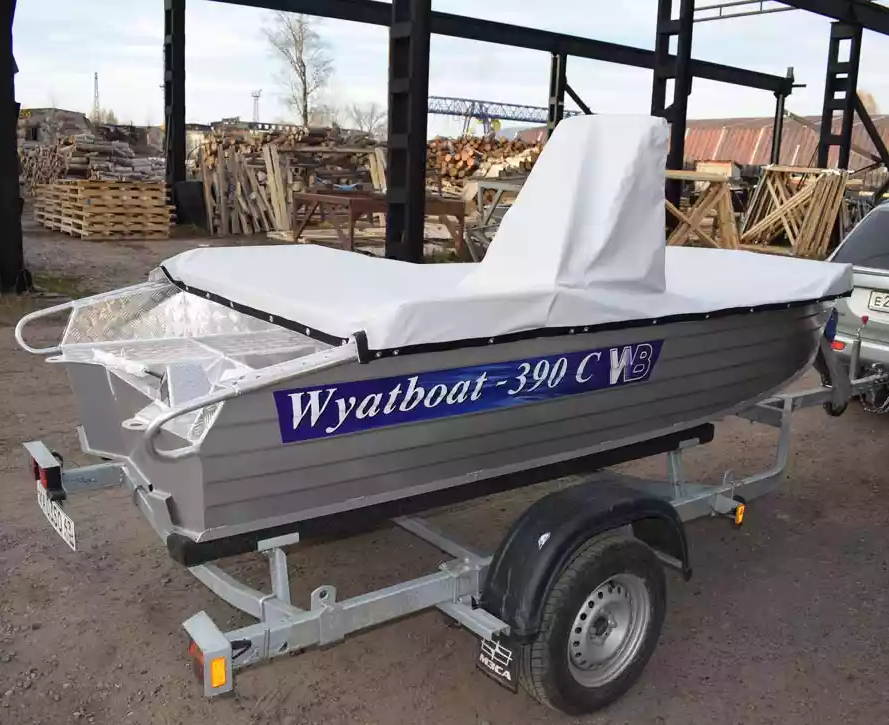 Алюминиевая лодка Wyatboat-390 C в Миассе