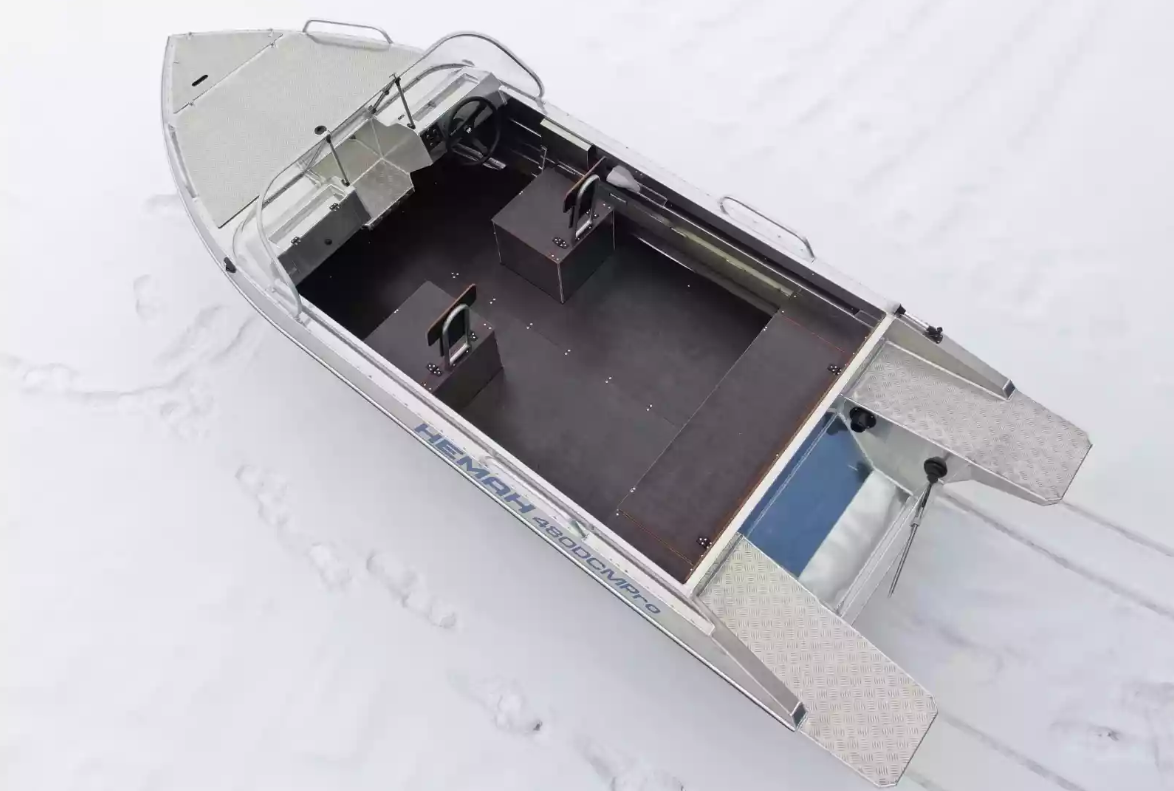 Алюминиевый катер Neman-480 DCM PRO в Миассе