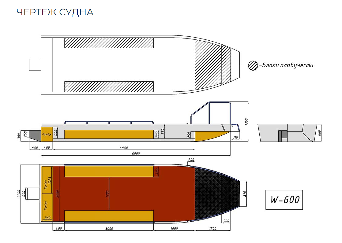 Алюминиевая лодка Wyatboat-600 в Миассе