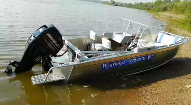 Алюминиевый катер Wyatboat-490 DCM в Миассе