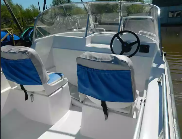 Стеклопластиковый катер Wyatboat-430 M (тримаран) в Миассе