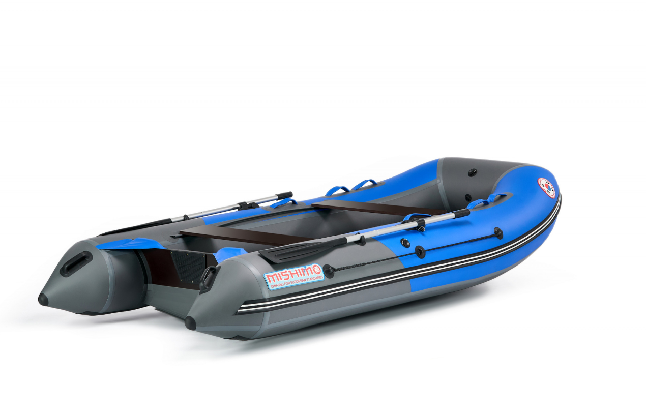 КОМПЛЕКТ ЛОДКА MISHIMO PRO 350 + ЛОДОЧНЫЙ МОТОР MARLIN MP 9.9 (15) AMHS PROLINE в Миассе