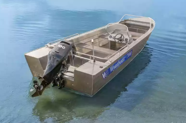 Алюминиевый катер Wyatboat-700 в Миассе
