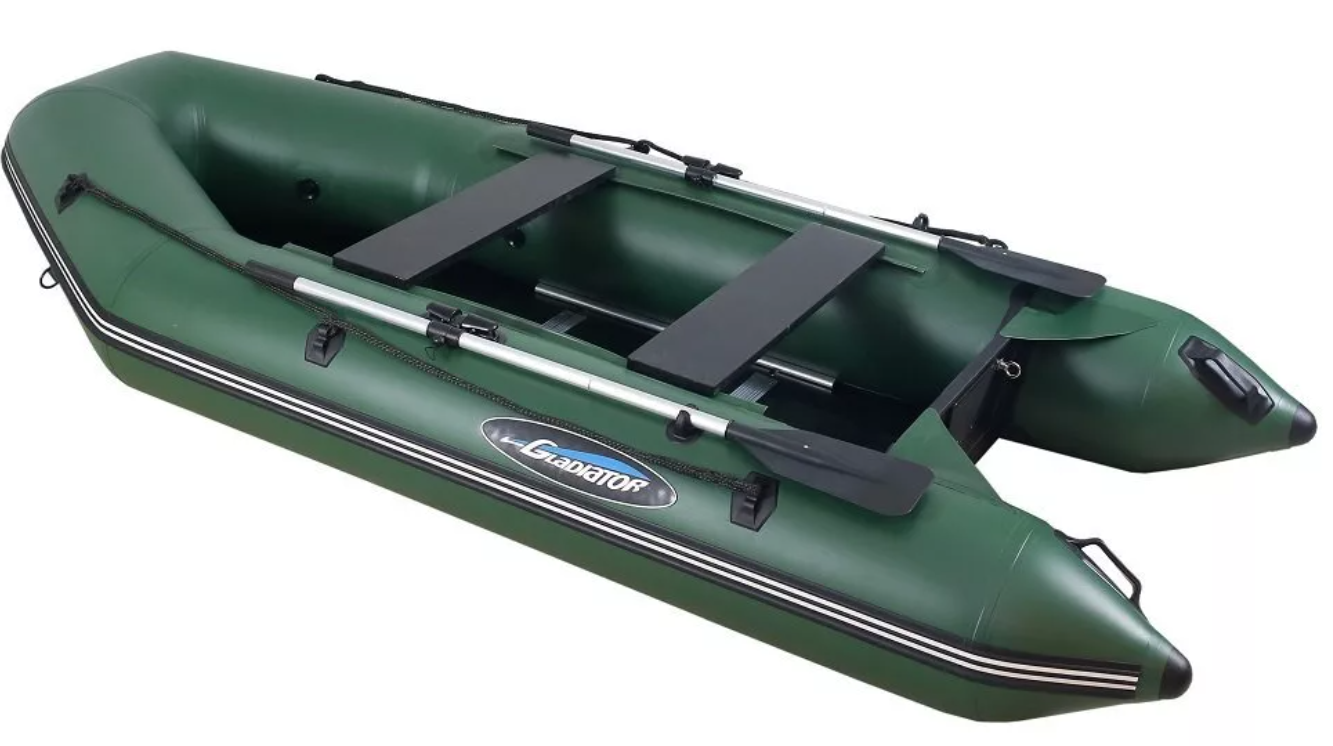 МОТОРНО-ГРЕБНАЯ ЛОДКА ПВХ GLADIATOR A 280 ТК С ФАНЕРНЫМ ДНОМ в Миассе