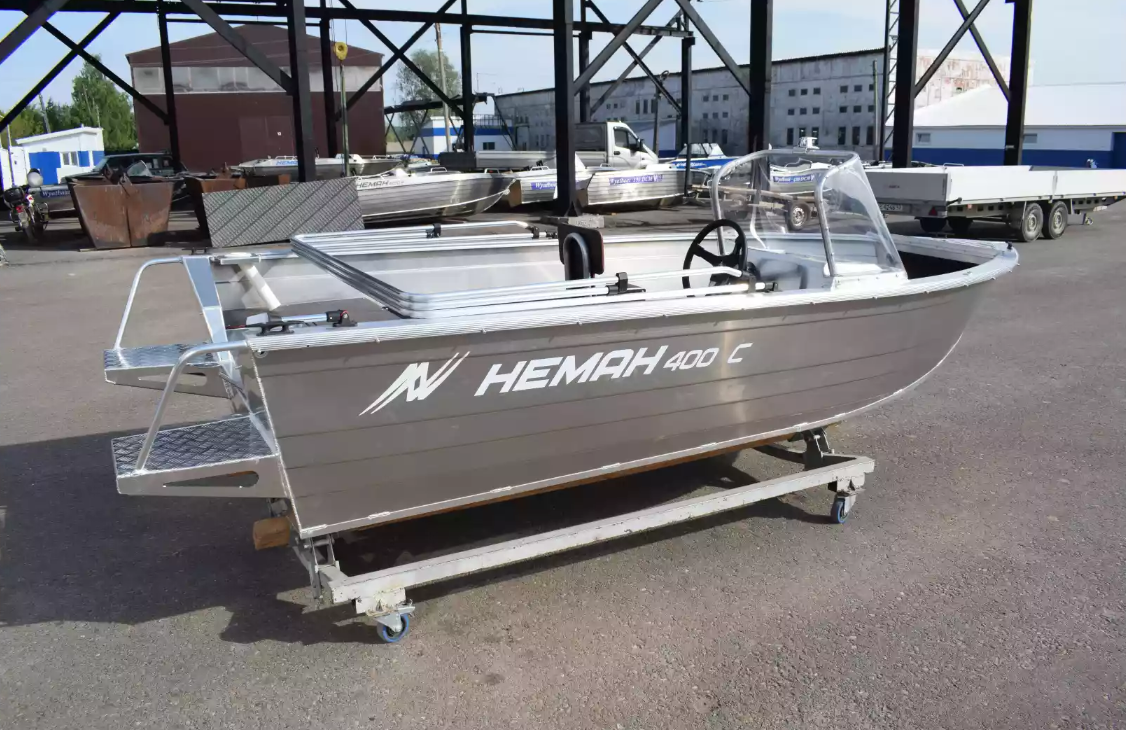 Алюминиевая лодка Неман-400 С в Миассе