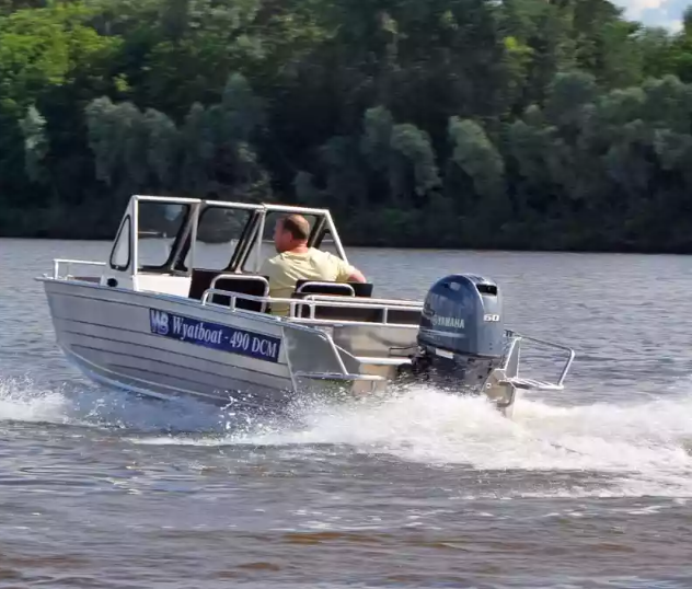 Алюминиевый катер Wyatboat-490 DCM Pro в Миассе