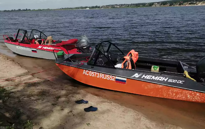 Алюминиевый катер Неман-500 DC в Миассе