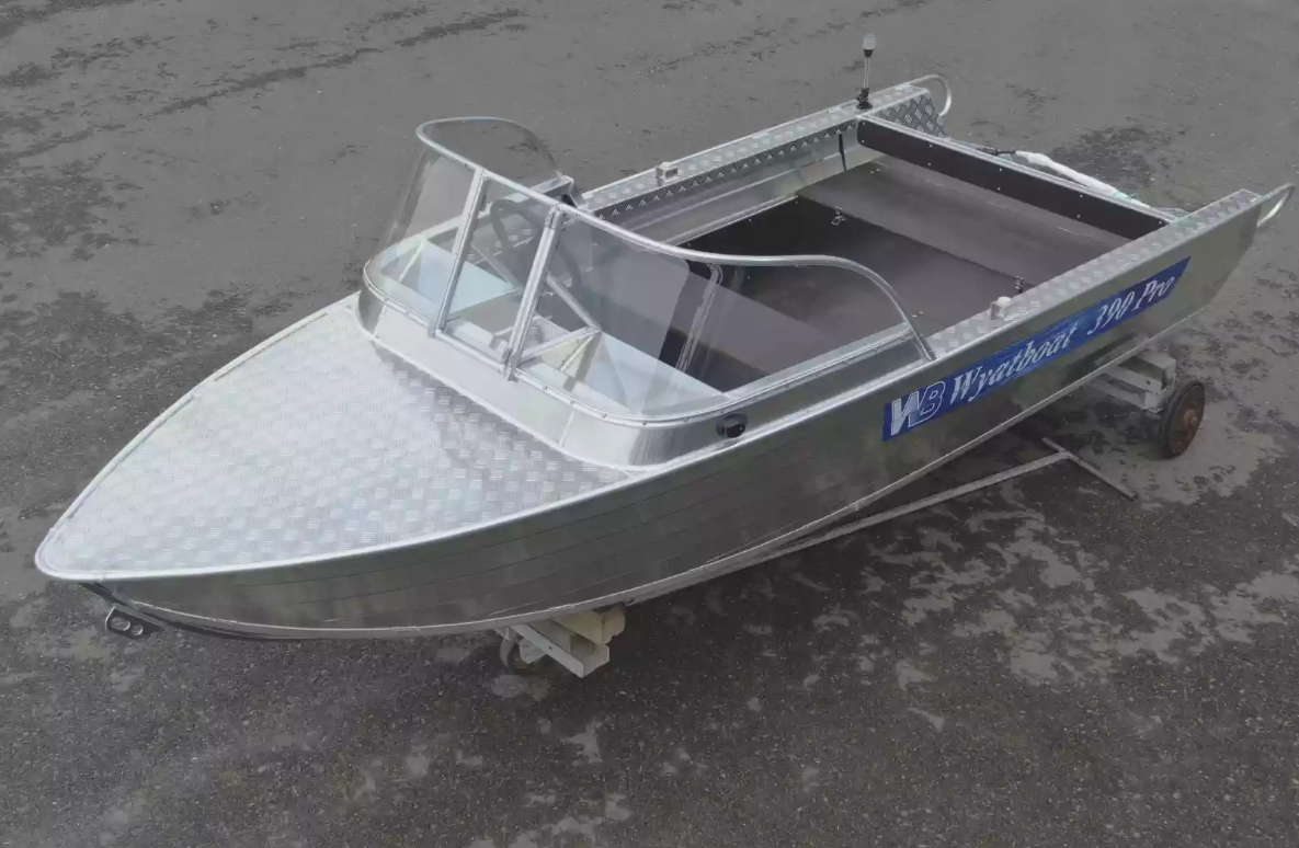 Алюминиевый катер Wyatboat-390 Pro в Миассе