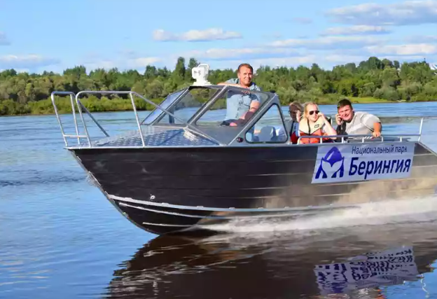 Алюминиевый катер Неман 550 в Миассе