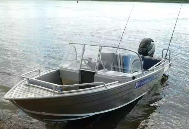 Алюминиевый катер Wyatboat-430T DCM Трансформер в Миассе