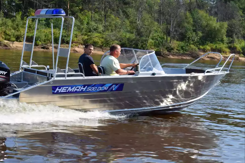 Алюминиевый катер Неман-500 DCM в Миассе