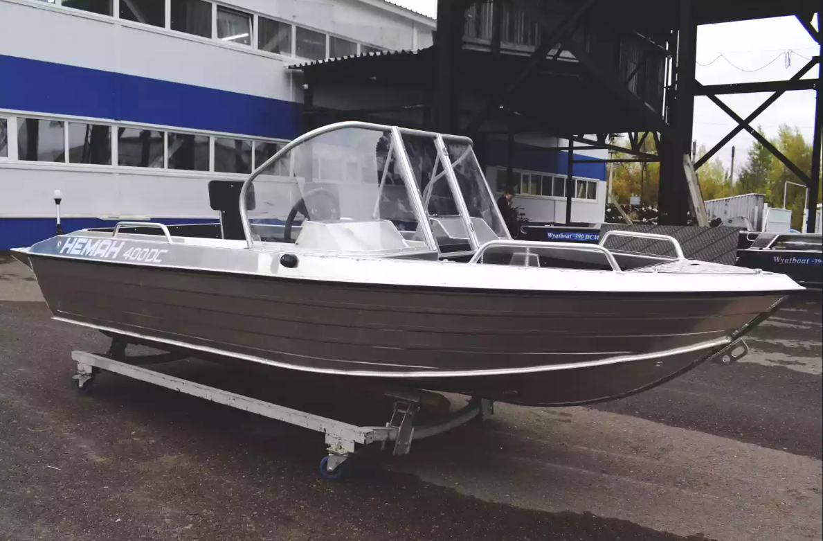 Алюминиевый катер Neman-400 DC в Миассе