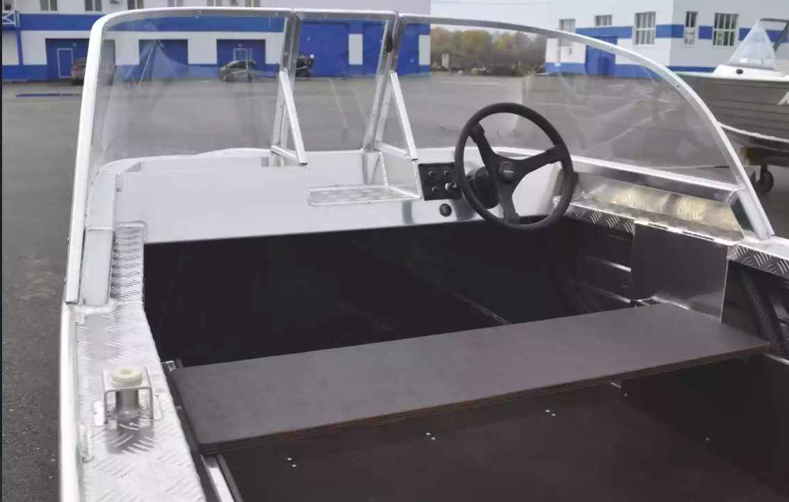 Алюминиевая лодка Wyatboat-390 Pro в Миассе