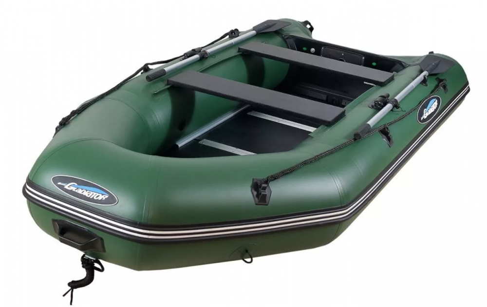 МОТОРНО-ГРЕБНАЯ ЛОДКА ПВХ GLADIATOR A 320 ТК С ФАНЕРНЫМ ПОЛОМ в Миассе