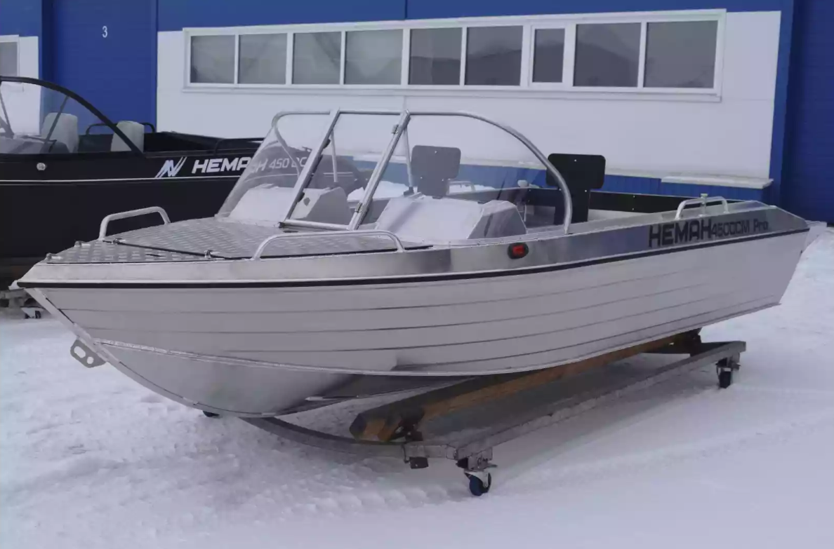 Алюминиевый катер Neman-450 DCM PRO в Миассе