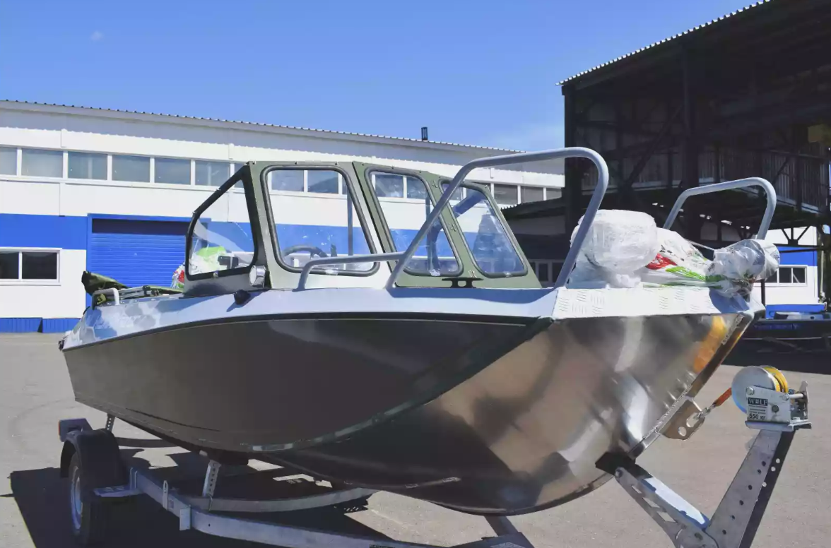 Алюминиевый катер Неман-500 DC Pro в Миассе