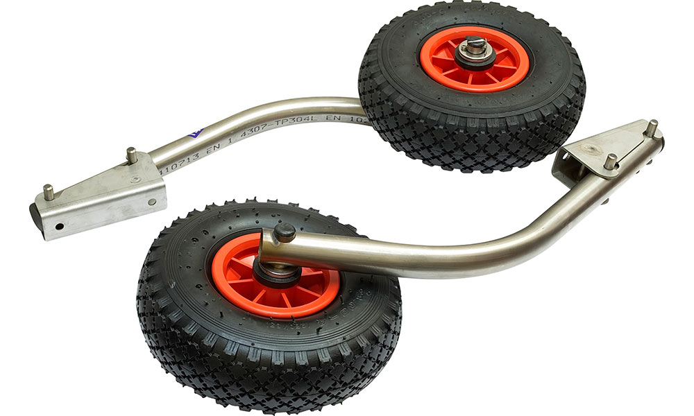 Транцевые колеса модульные для нднд из нержавеющей стали в Миассе