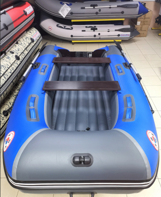 КОМПЛЕКТ Лодка MISHIMO PRO 350 + ЛОДОЧНЫЙ МОТОР MARLIN MP 9.9 (20) AMHS PRO в Миассе