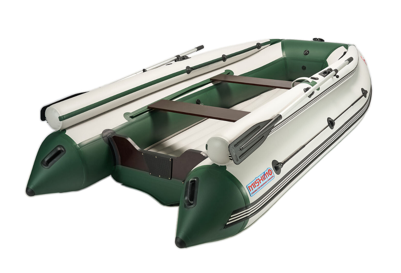 КОМПЛЕКТ ЛОДКА MISHIMO FAMILY LITE 370 + МОТОР MARLIN MP 9.9 AMHS PROLINE FORCE в Миассе