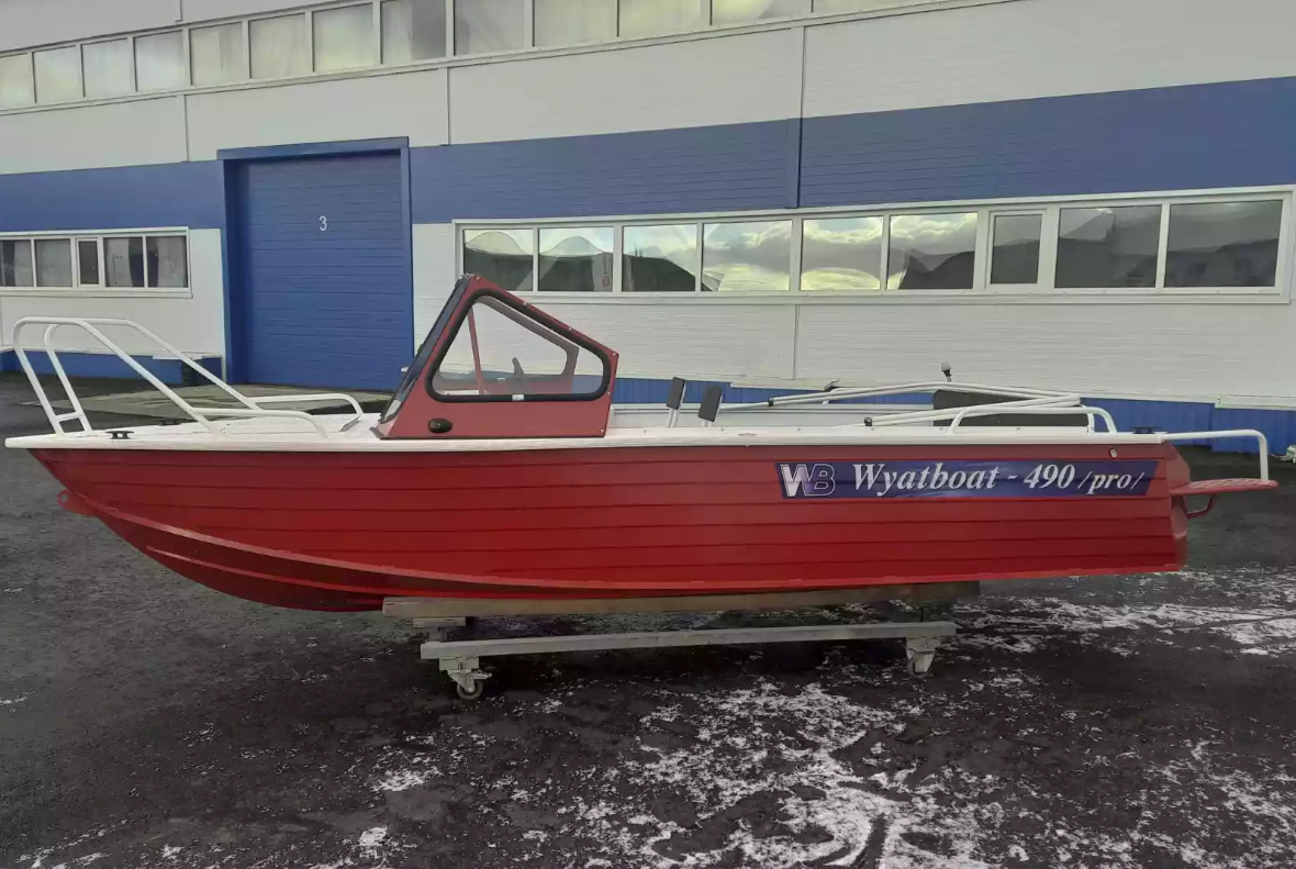 Алюминиевый катер Wyatboat-490 DCM Pro в Миассе