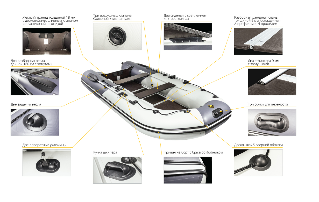 Лодка Ривьера Компакт 3600 СК в Миассе