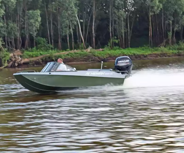 Алюминиевый катер Неман 500 DC водомёт в Миассе