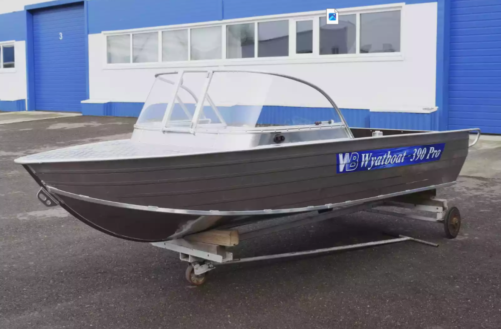Алюминиевый катер Wyatboat-390 Pro в Миассе