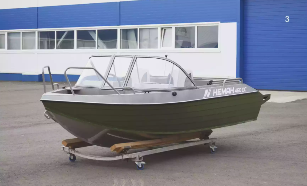 Алюминиевый катер Неман-450 DC в Миассе