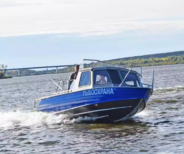 Алюминиевый катер Неман 550 с каютой в Миассе