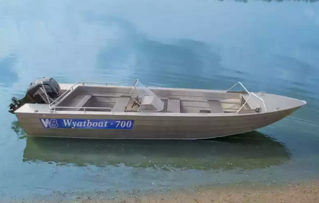 Алюминиевый катер Wyatboat-700 в Миассе