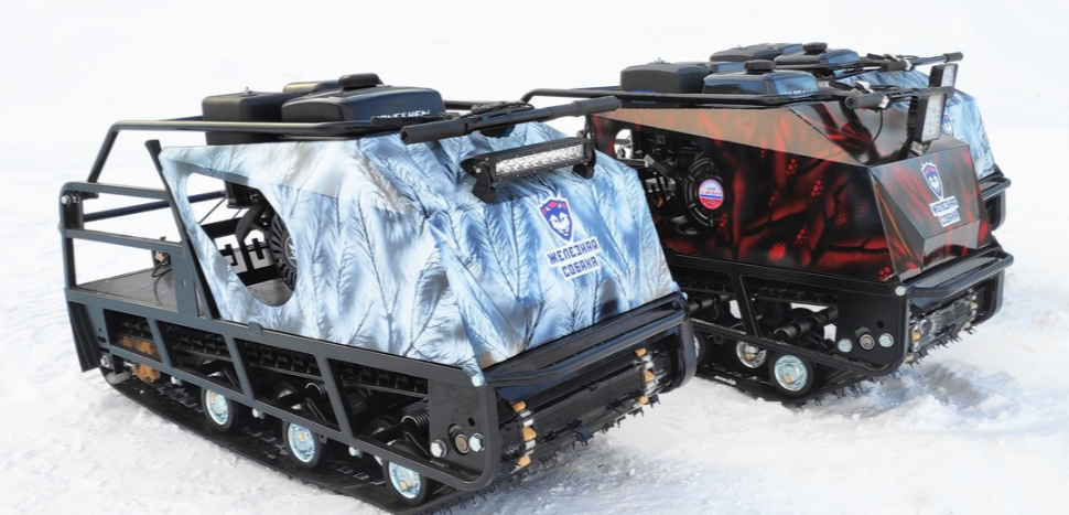 Мотобуксировщик Irondog (Железная собака) M500 9 Камуфляж Охотник в Миассе