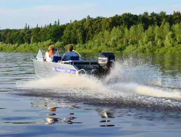 Алюминиевый катер Wyatboat-490 Pro водомет в Миассе