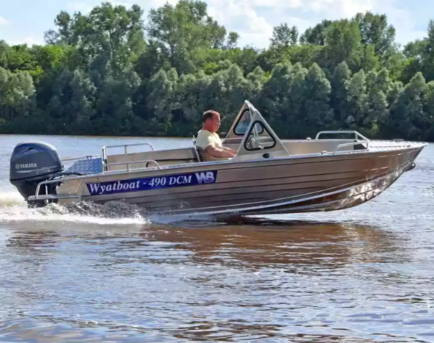 Алюминиевый катер Wyatboat-490 DCM Pro в Миассе