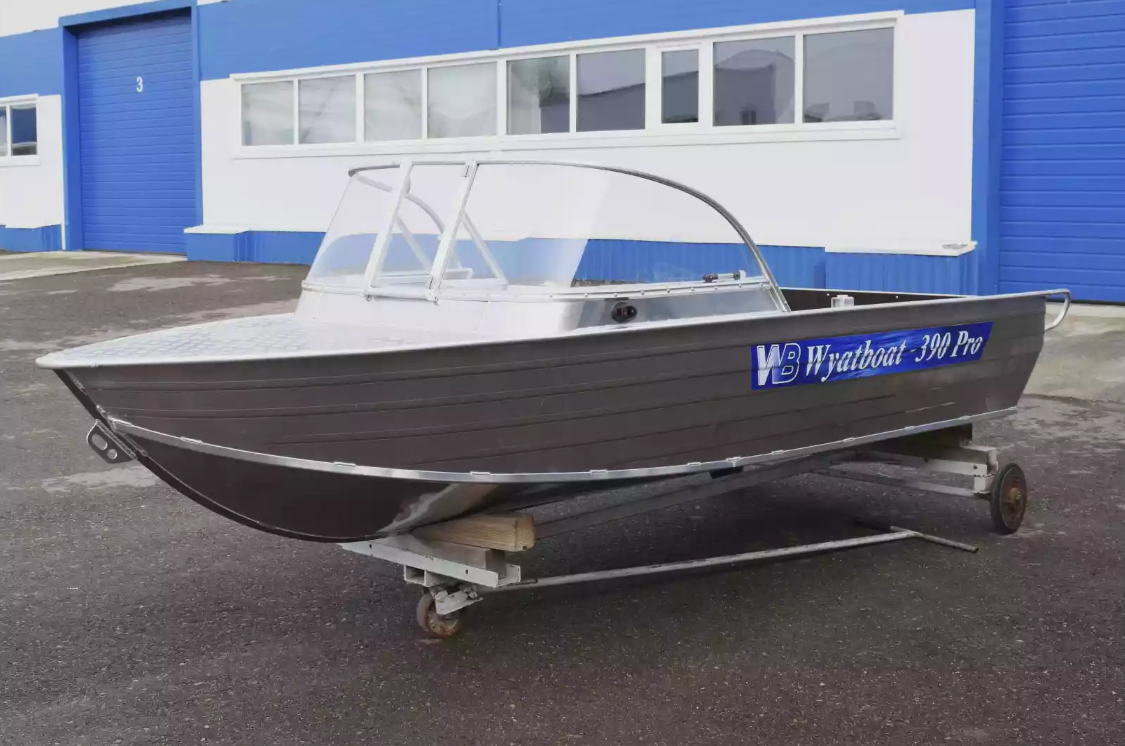 Алюминиевая лодка Wyatboat-390 Pro в Миассе