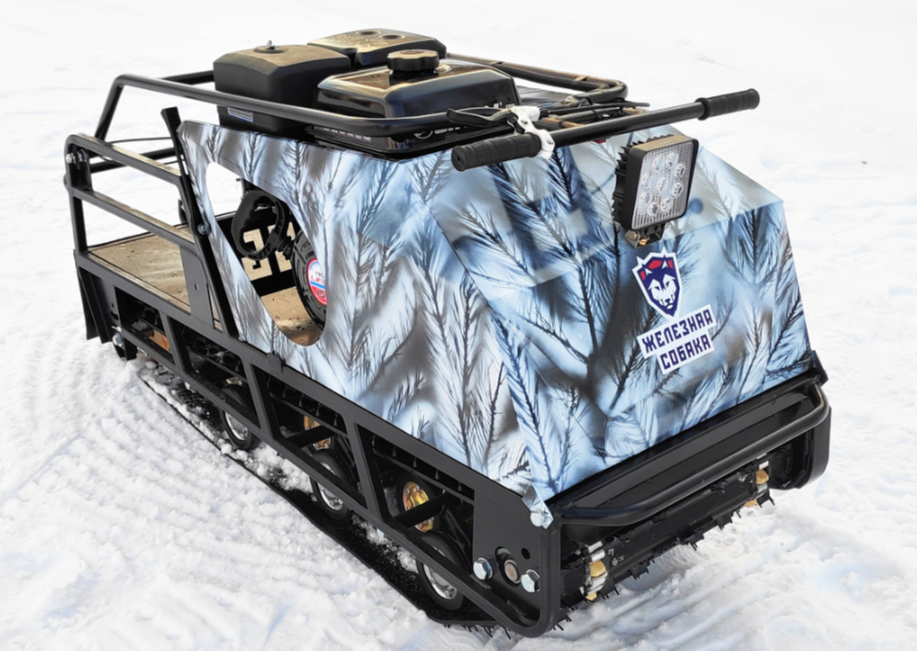 Мотобуксировщик Irondog (Железная собака) M500 9 Камуфляж Охотник в Миассе