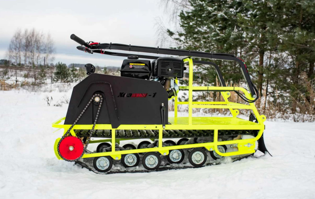 Мотобуксировщик Бурлак ХОЗЯИН-1 (капот металл) в Миассе