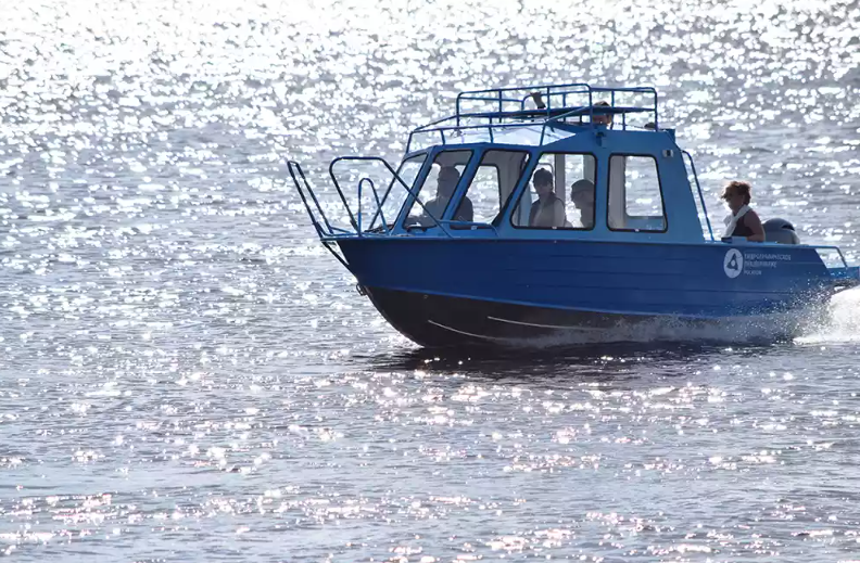 Алюминиевый катер Неман-500 (закрытая рубка) в Миассе