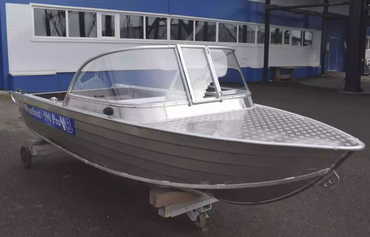 Алюминиевый катер Wyatboat-390 Pro в Миассе