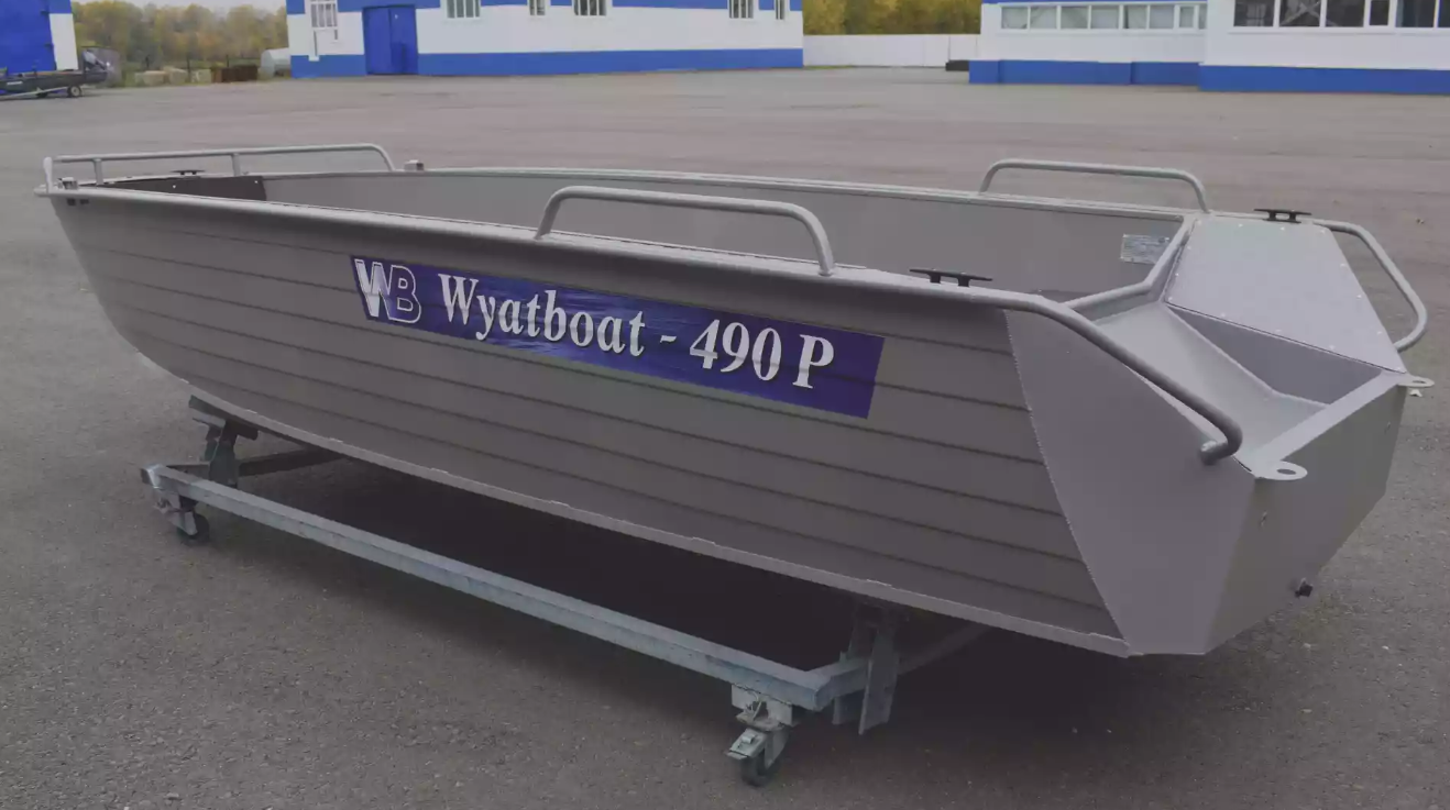 Алюминиевая лодка Wyatboat-490 P в Миассе