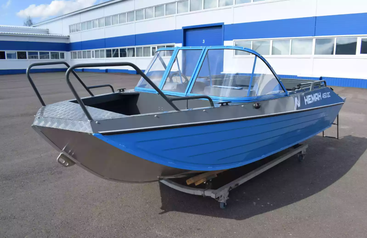 Алюминиевый катер Неман-450 DC в Миассе