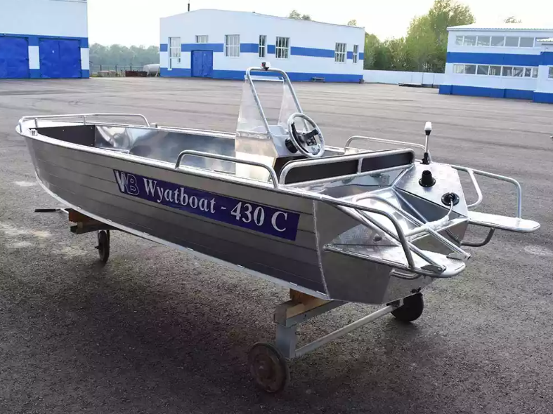 Алюминиевый катер Wyatboat-430 C в Миассе