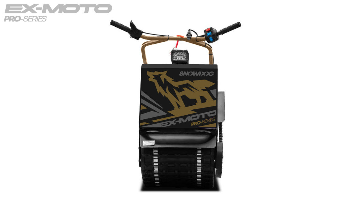 Мотобуксировщик EX-MOTO SNOWDOG S380 8л.с. в Миассе