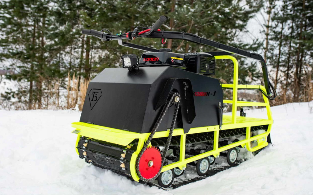 Мотобуксировщик Бурлак ХОЗЯИН-1 (капот металл) в Миассе