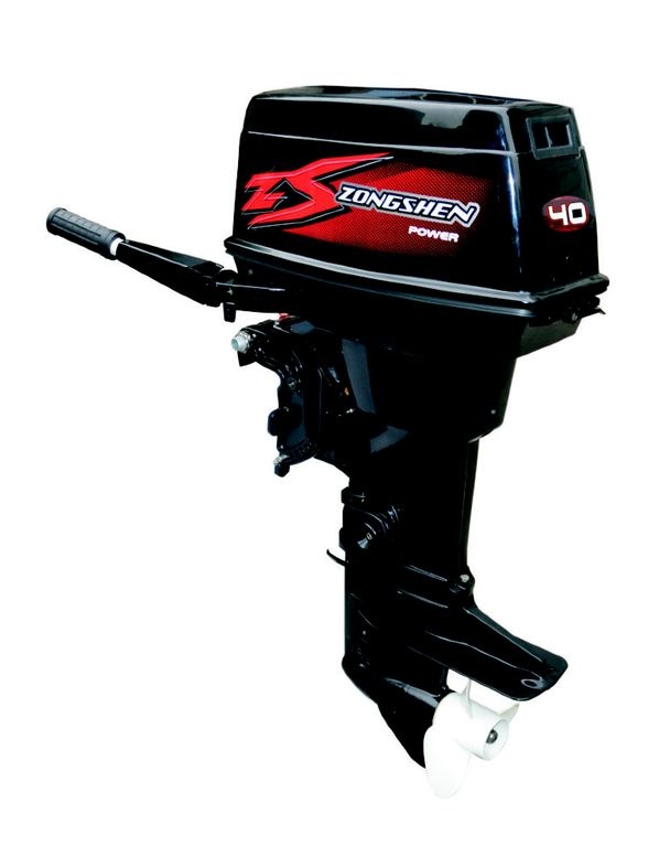Лодочный мотор Zongshen T40 (+руль+пульт) в Миассе