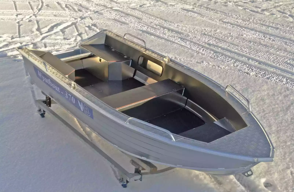 Алюминиевая лодка Wyatboat-370 в Миассе