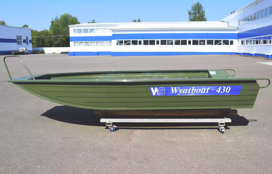 Алюминиевая лодка  Wyatboat-430 Master Fish в Миассе